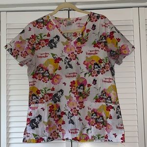 Disney Chip & Dale Scrub Top
